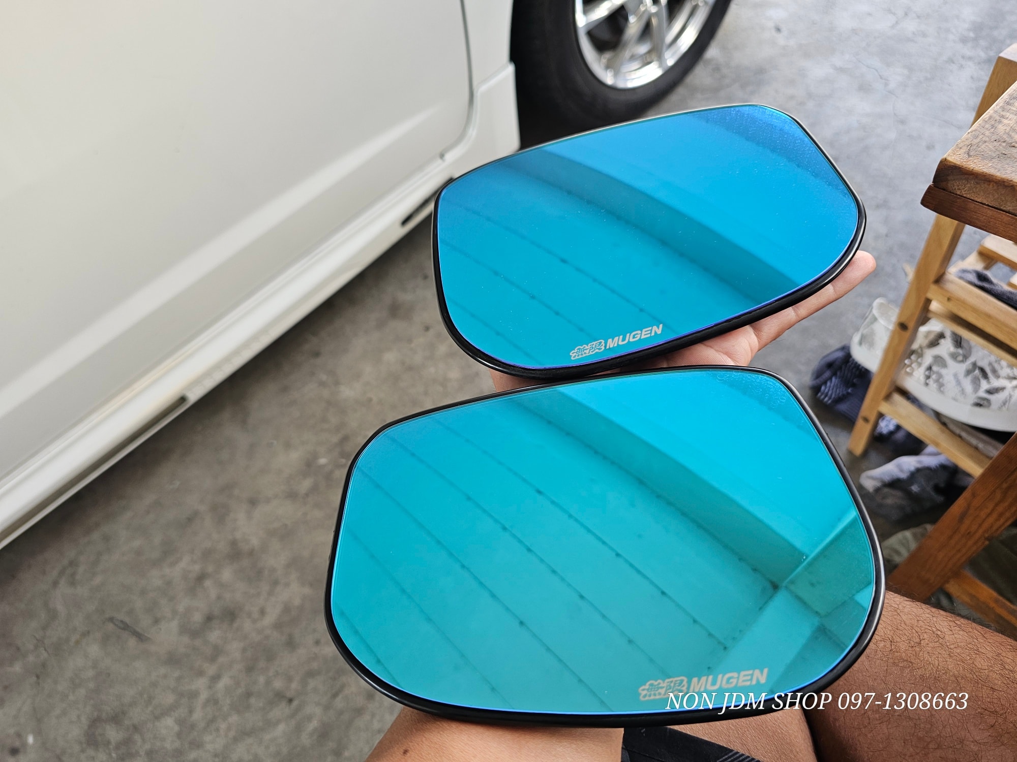 เลนส์กระจกมองข้าง Mugen FIT GE มือสองญี่ปุ่น