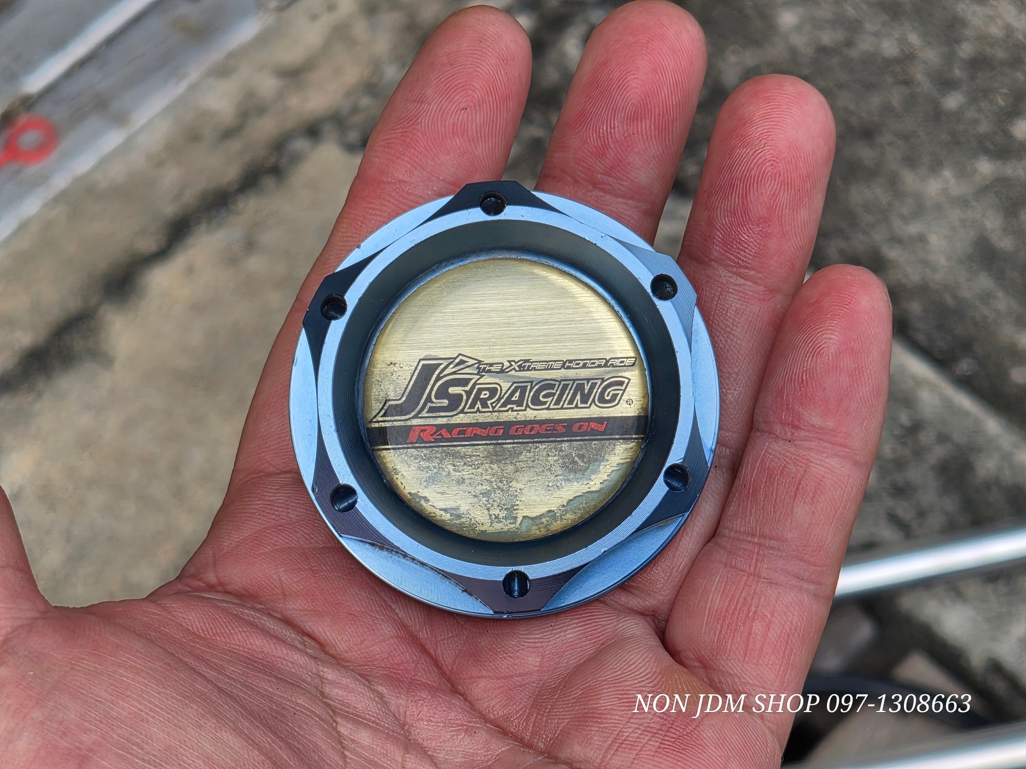 ฝาน้ำมันเครื่อง Js Racing FIT GE มือสองญี่ปุ่น